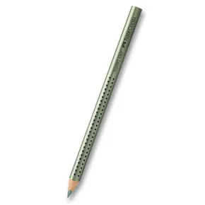 Pastelka Jumbo Grip Metallic, zelená metalická Faber Castell (110985)